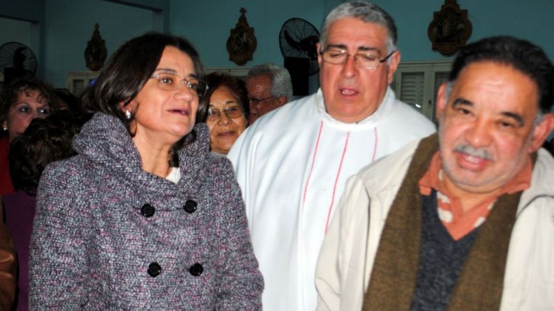 Lucía encabezó emotivo homenaje a “Evita”