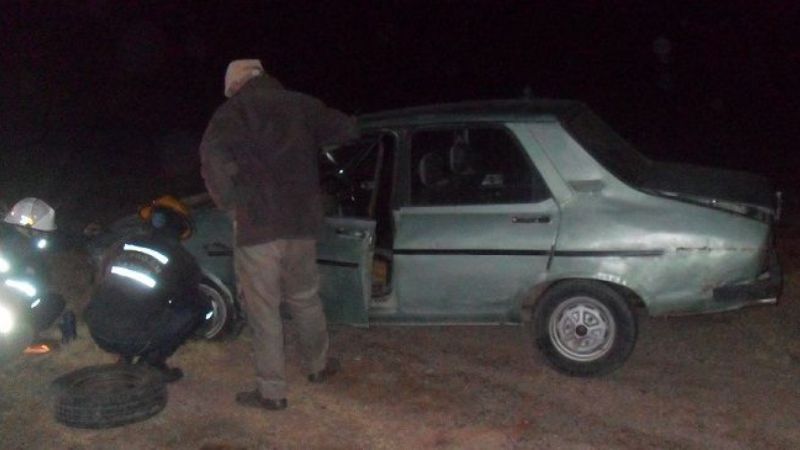 Iba de Catamarca a Tinogasta y se accidentó en Aimogasta