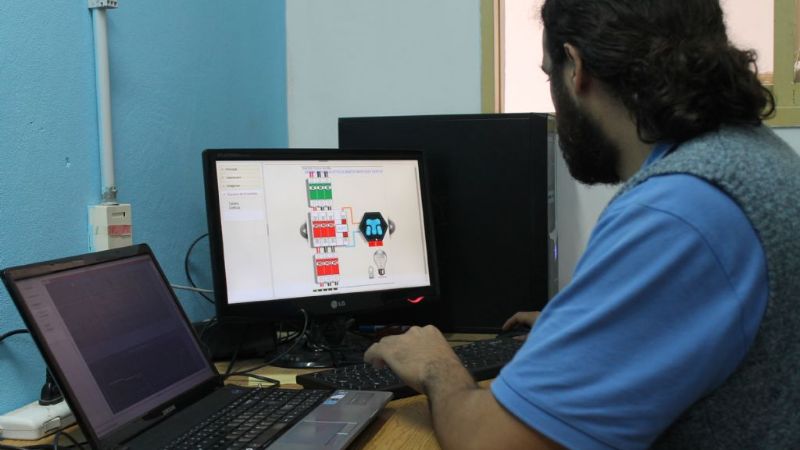 Tecnología en las calles de la ciudad