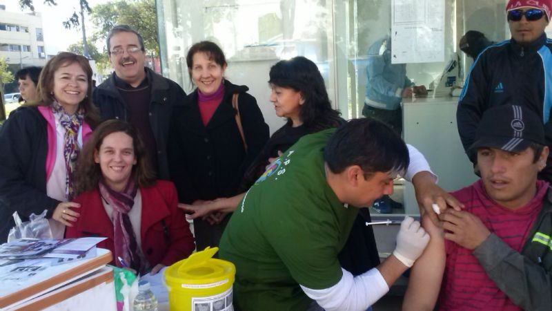 Campaña de vacunación contra la Hepatitis B