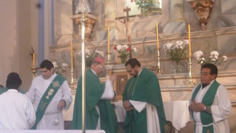 Asumió el nuevo párroco de Capayán