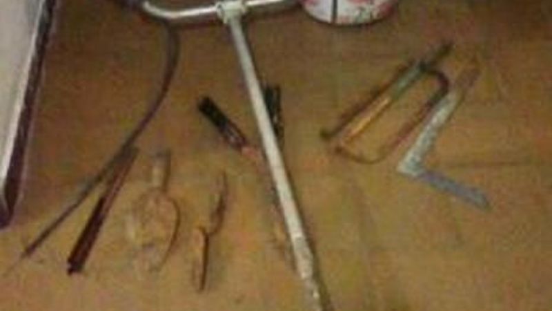 Secuestran elementos robados en Fray Mamerto Esquiú