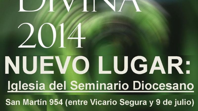 Inicio de los encuentros de lectio divina
