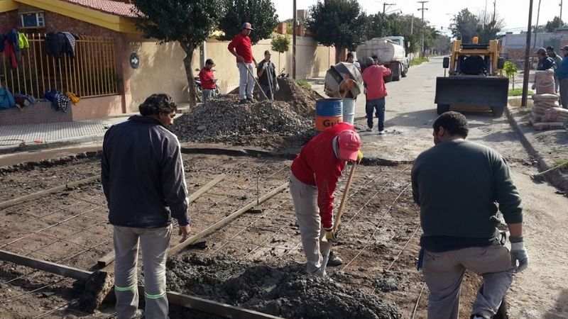 Cortes de calles en Valle Viejo por finalización de trabajos de badenes