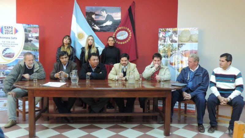 Lanzamiento de la Expo Valle 2014 en la ciudad de Salta