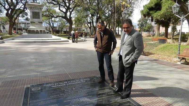 Intendente riojano visitó la ciudad