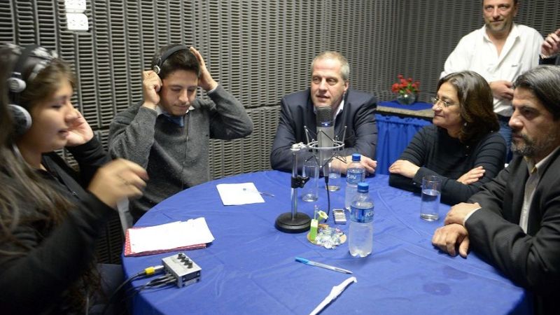 La Gobernadora inauguró otra Radio Escolar