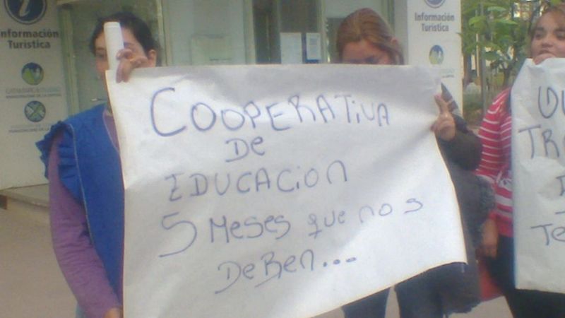 Cooperativistas reclamaron pagos adeudados