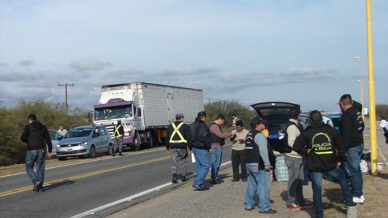 Operativo conjunto entre las policías de Catamarca y La Rioja