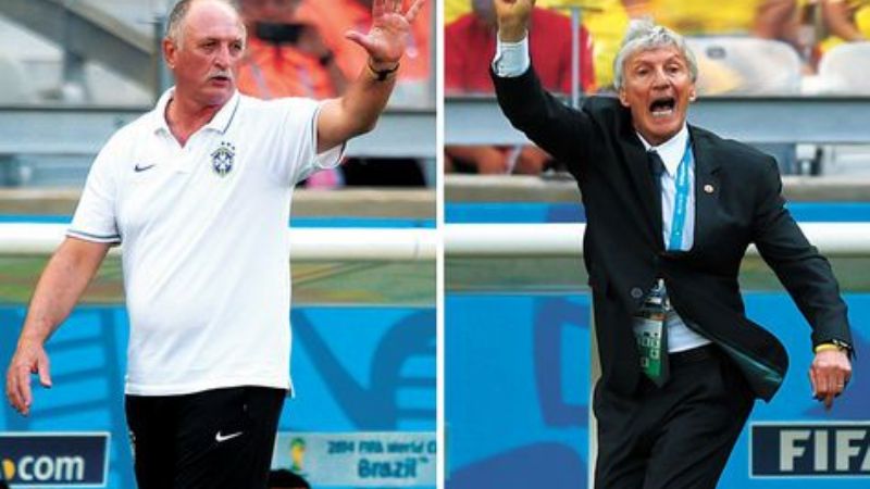 Brasil ante la Colombia de Pekerman, en los 4tos. del Mundial
