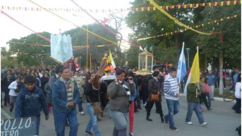 Chumbicha culminó las fiestas del Corazón de Jesús presididas por el Obispo