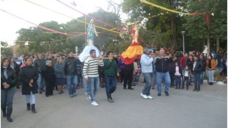 Chumbicha culminó las fiestas del Corazón de Jesús presididas por el Obispo