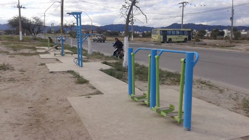 Acondicionamiento de gimnasios al aire libre en el norte capitalino