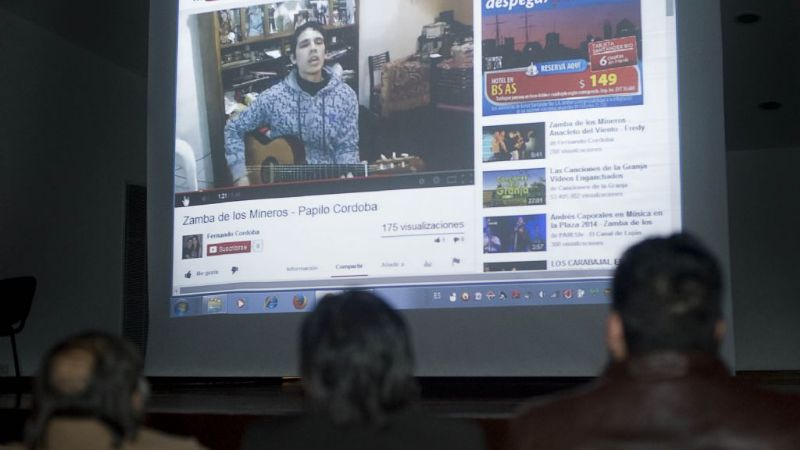 David Bazán, elegido La Voz del Poncho 2014