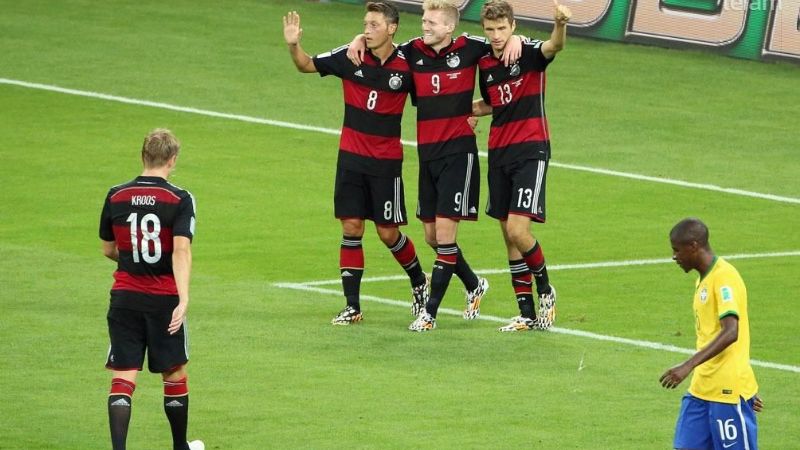 Alemania eliminó a Brasil con una paliza histórica: 7 a 1