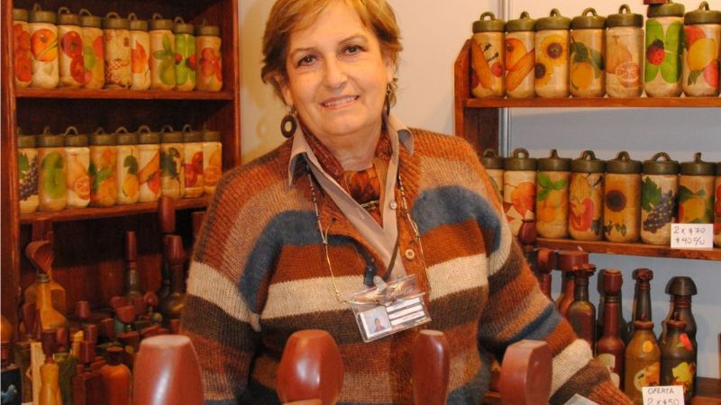 Las artesanías tienen un espacio destacado en el Poncho 2014