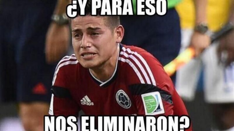 Los afiches con cargadas a Brasil no podían faltar