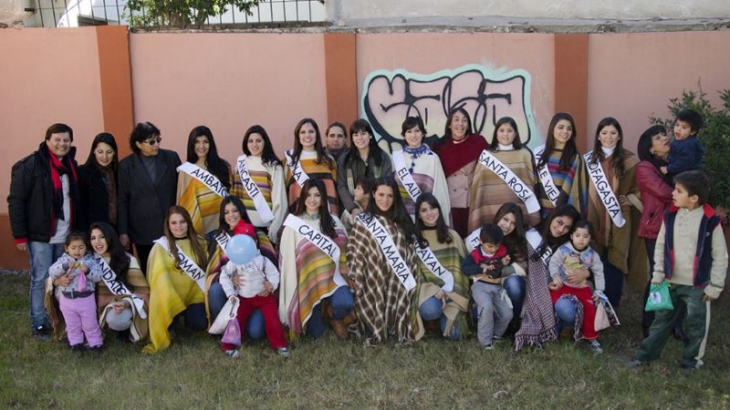 Todo listo para la elección de la Reina del Poncho 2014