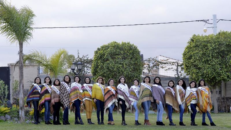 Todo listo para la elección de la Reina del Poncho 2014