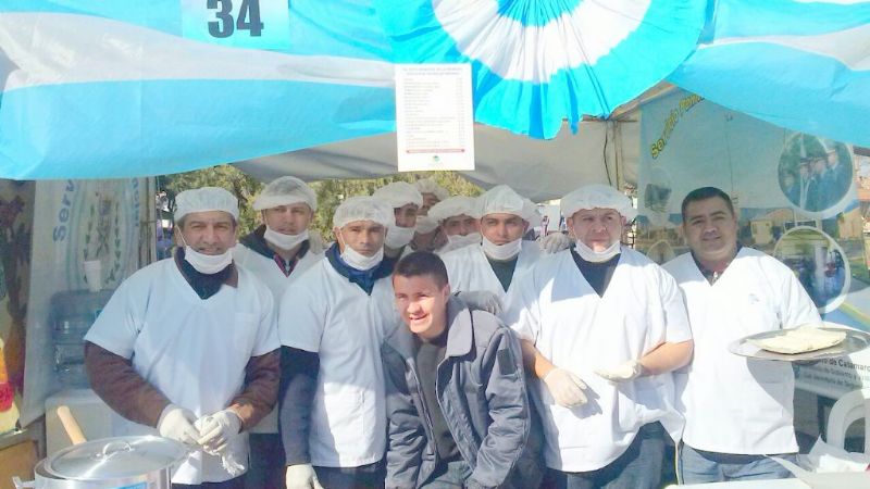 El Servicio Penitenciario en la Fiesta de la Empanada