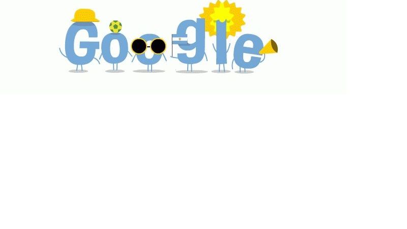 Google festejó nuestra Independencia y el pase a la final