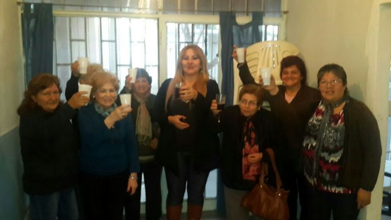 Veaute en el Centro de Jubilados en el sur capitalino