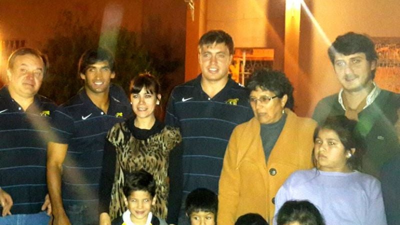 Los Pumas visitaron Casa Cuna