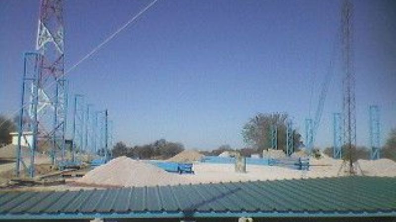 Tinglados en localidades de Los Altos