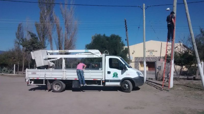 Más de 350 nuevas luminarias en Valle Viejo