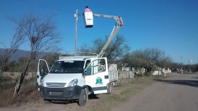 Más de 350 nuevas luminarias en Valle Viejo
