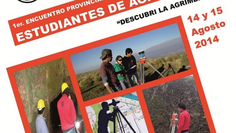 Primer Encuentro Provincial de Estudiantes de Agrimensura