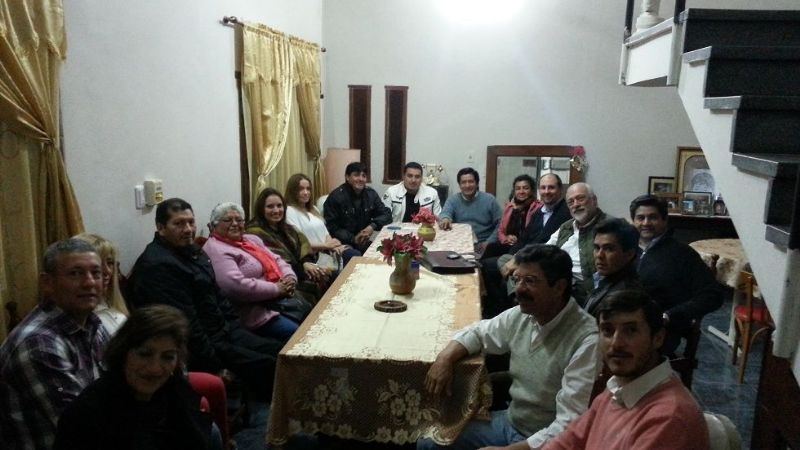 Guzmán y Marchioli en Belén para reunirse con la dirigencia del sector