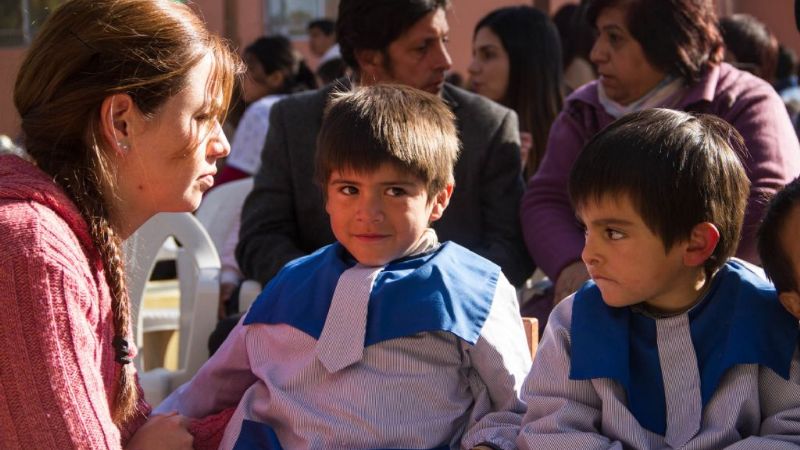 Lucía inauguró nuevas instalaciones en la Casa Cuna