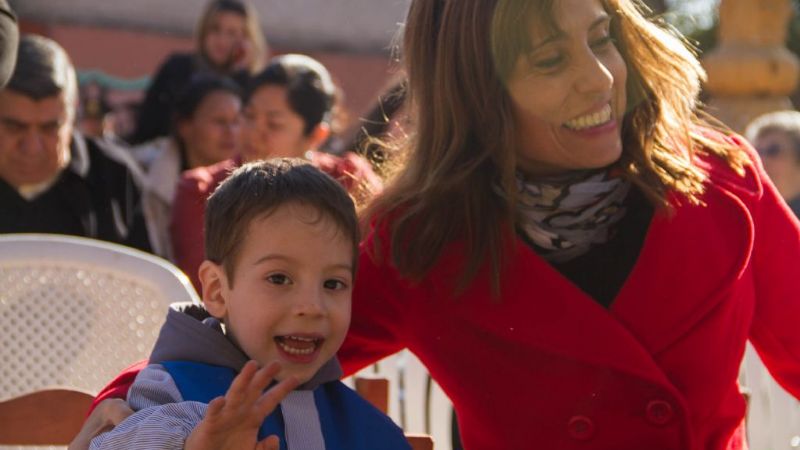 Lucía inauguró nuevas instalaciones en la Casa Cuna