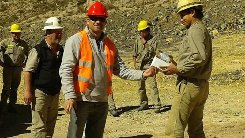 CAMYEN entregó elementos de seguridad a trabajadores de Minas Capillitas