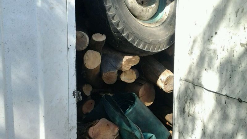 Secuestran un camión con leña en Chumbicha