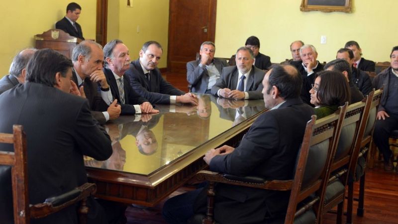 Corpacci recibió a constructores