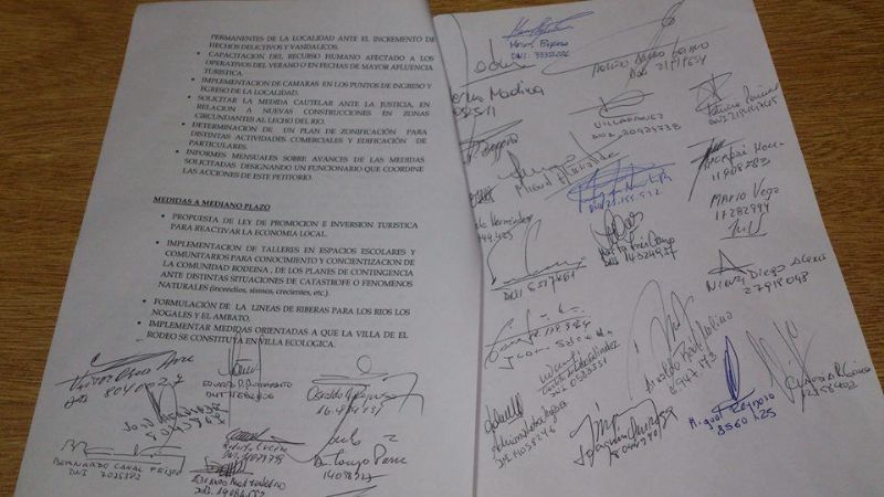 Conozca los 20 puntos del petitorio de los rodeínos a la Gobernadora