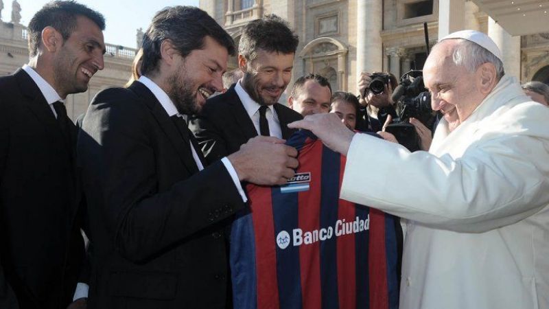 San Lorenzo viajará a Roma para ofrendarle la Copa al Papa