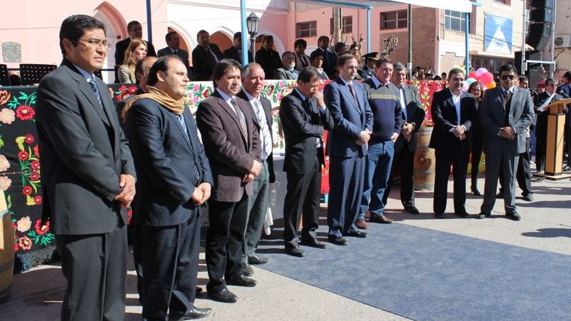 Jalil en el aniversario de Tinogasta