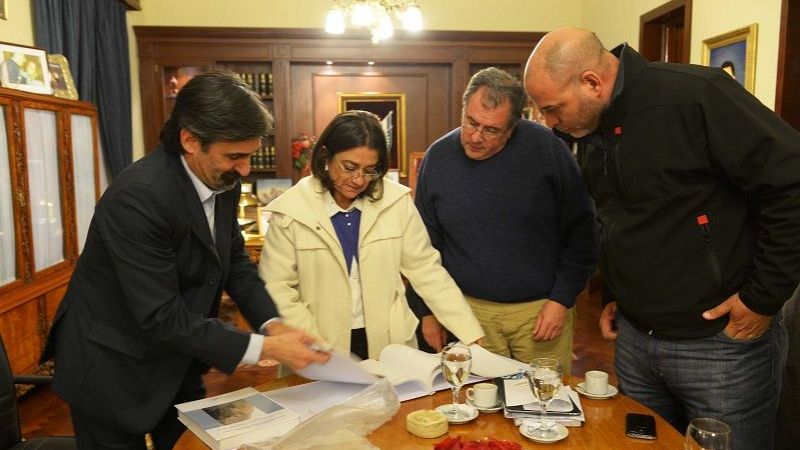 La Gobernadora recibió a Mayoral