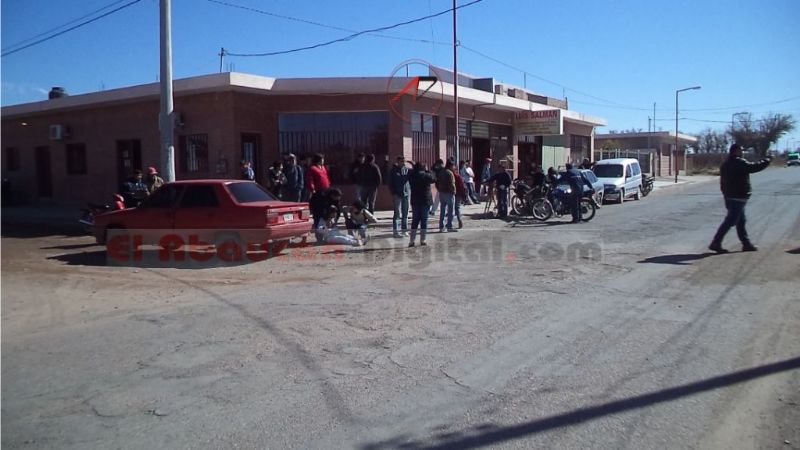 Accidente en el centro de Fiambalá