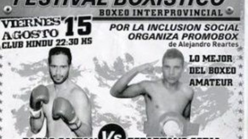 Boxeo “Por la inclusión social”, esta noche en el Club Hindú