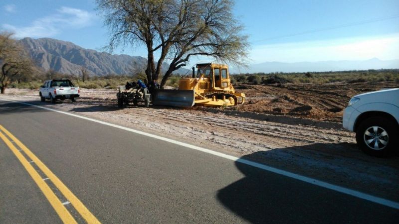 Comenzó la construcción del paso externo de Tinogasta