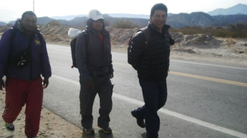 Cientos de peregrinos llegan de todo el valle a la fiesta de San Roque