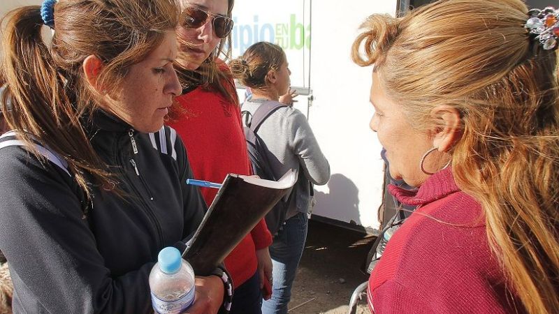 “Municipio en tu Barrio” brindó 355 prestaciones en barrio Virgen del Valle