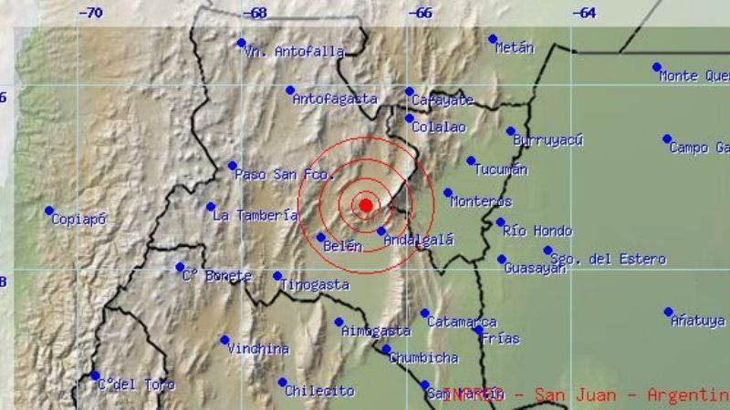¿Sintió los temblores?