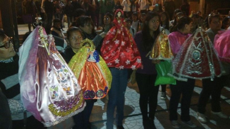 Festividades en honor al Virgen de Urkupiña en Santa María
