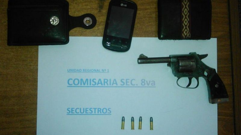 Tras un asalto a mano armada, aprehendieron a tres sujetos