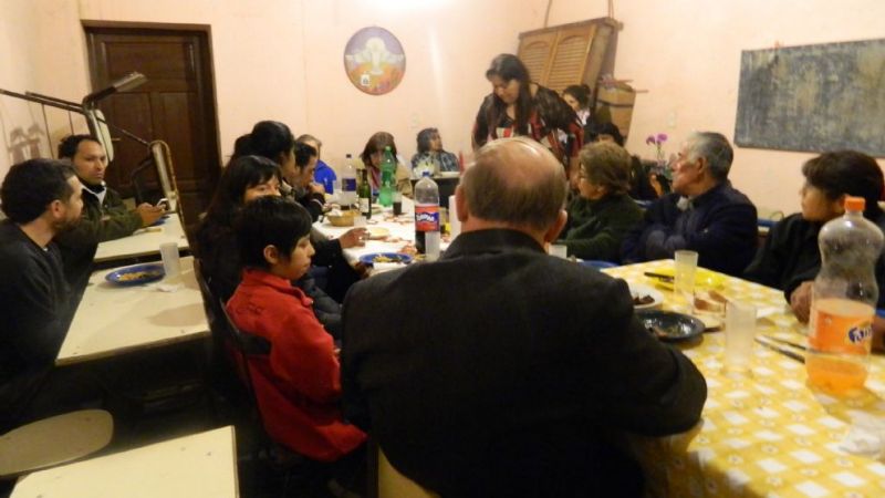 El Obispo recorre las distintas comunidades del pintoresco Aconquija